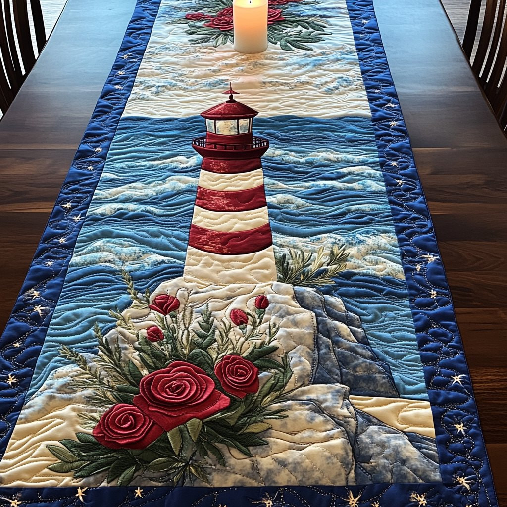 Floral Beacon Table Runner - Made to Order TABLE928