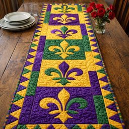 Fleur Patchwork Classic Table Runner - Made to Order TABLE928