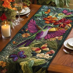 Flight of Beauty Table Runner - Made to Order TABLE928