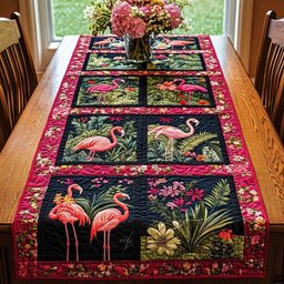 Flamingo Charm Table Runner - Made to Order TABLE928