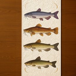 Fishing Delight Table Runner - Made to Order TABLE928