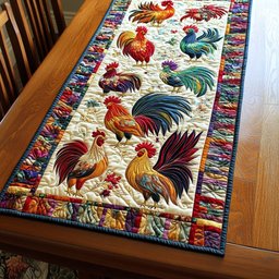 Farmyard Gathering Table Runner - Made to Order TABLE928