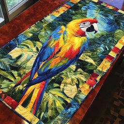 Feathered Charm Table Runner - Made to Order TABLE928
