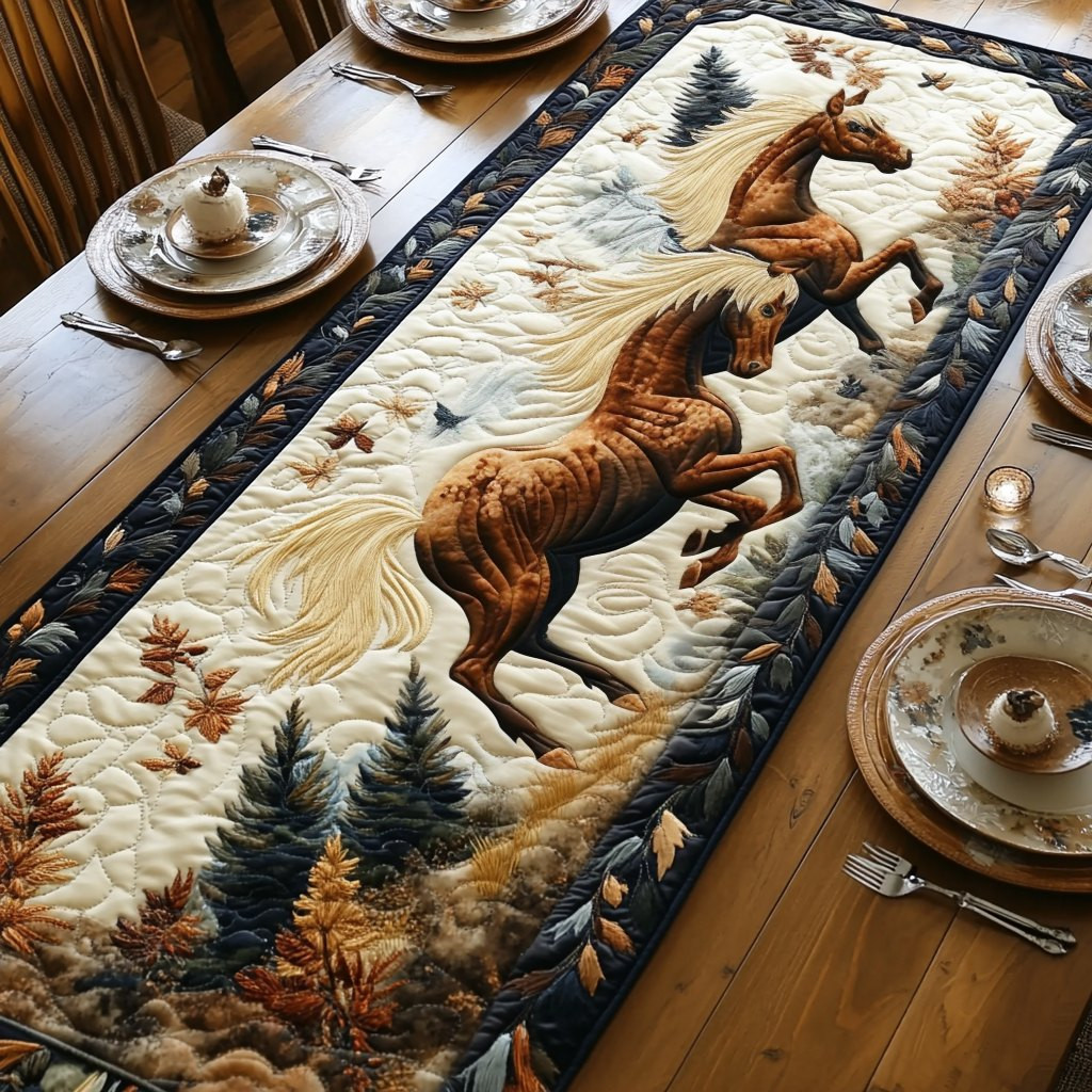 Fields of Freedom Table Runner - Made to Order TABLE928