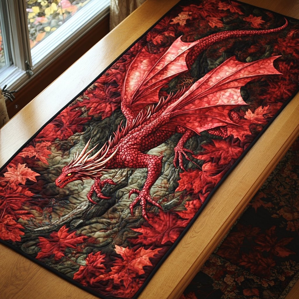Fierce Dragon Table Runner - Made to Order TABLE928