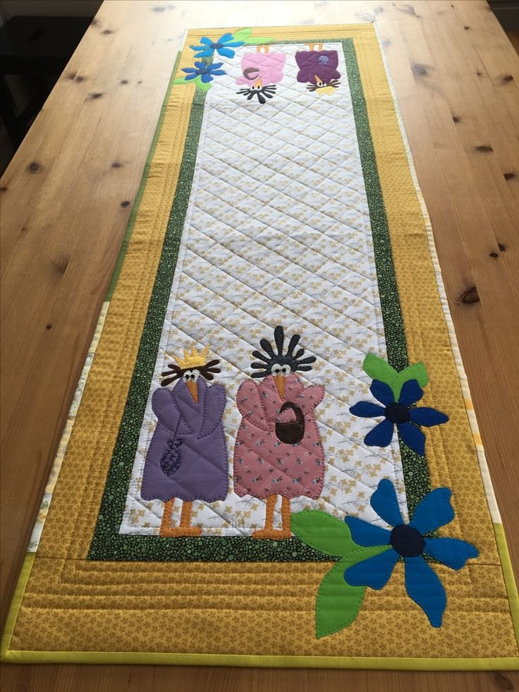 Feathered Romance Table Runner - Made to Order TABLE928