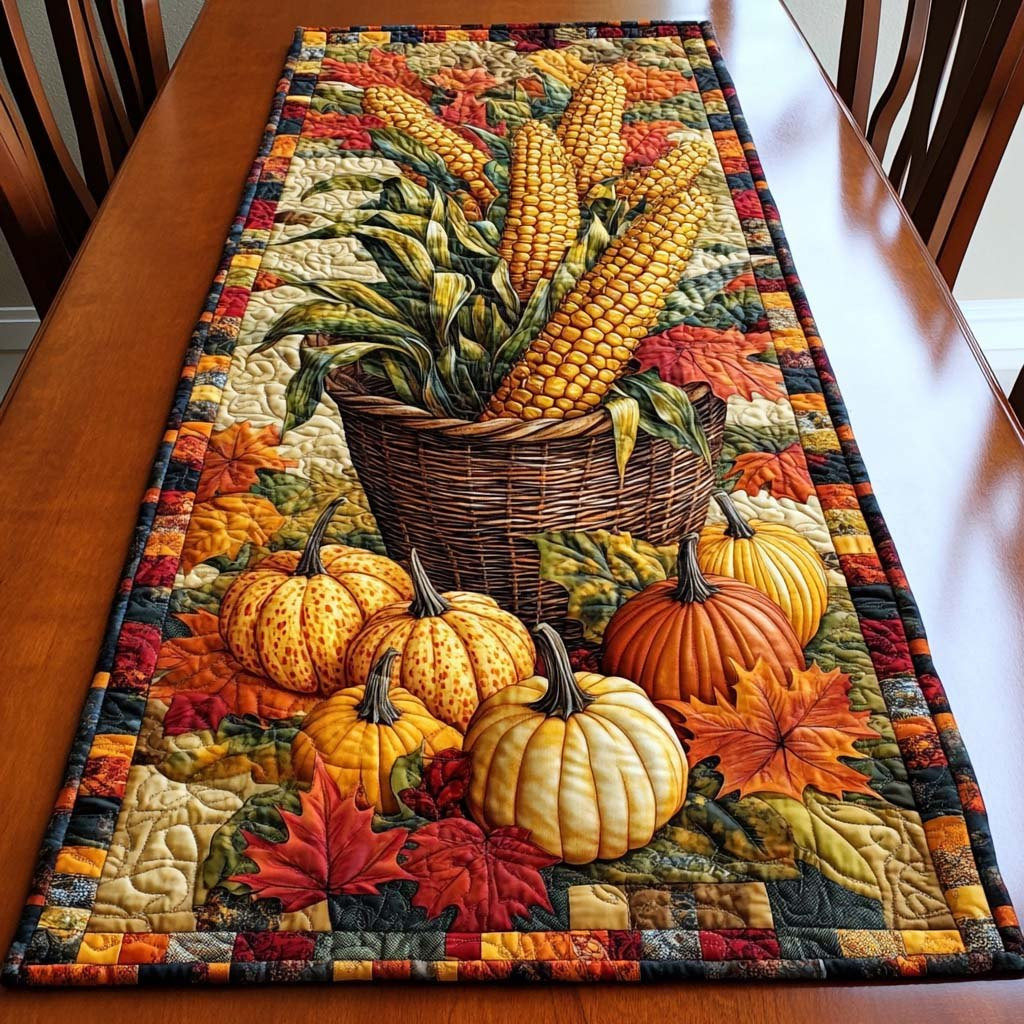 Fall Blessing Table Runner - Made to Order TABLE928