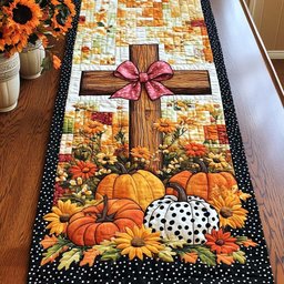 Faithful Fall Days Table Runner - Made to Order TABLE928