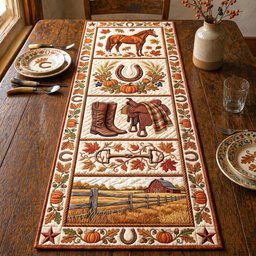 Equestrian Charm Table Runner - Made to Order TABLE928
