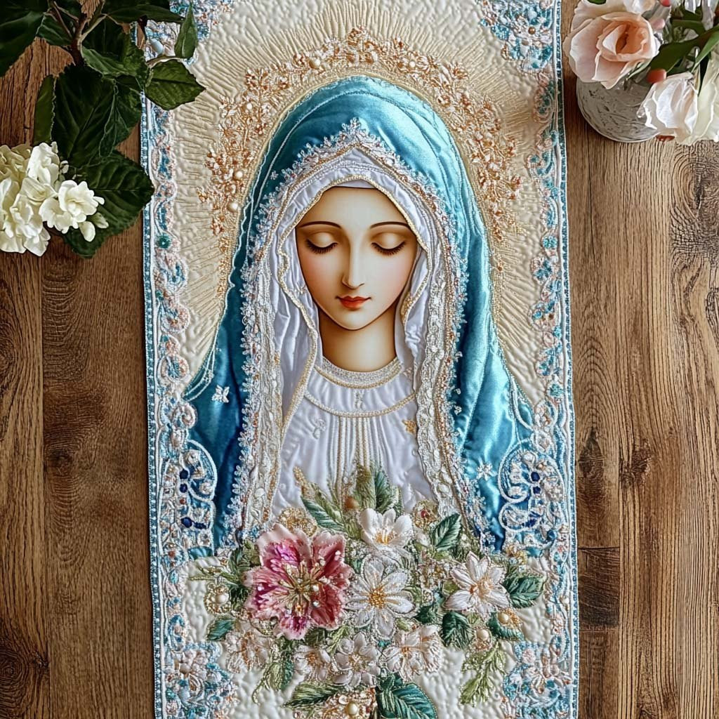 Ever Virgin Table Runner - Made to Order TABLE928