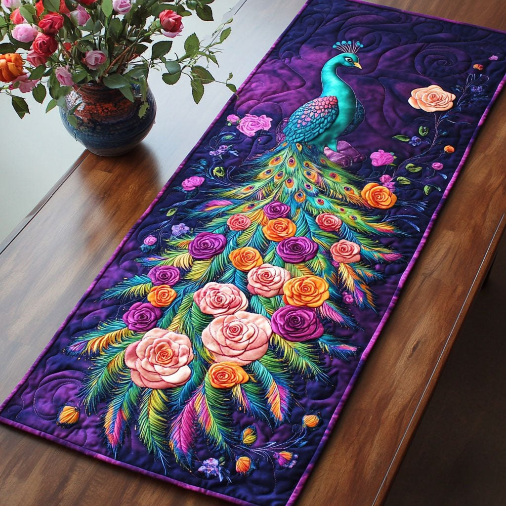 Enchanted Feathers Table Runner - Made to Order TABLE928