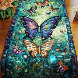 Enchanted Wings Table Runner - Made to Order TABLE928
