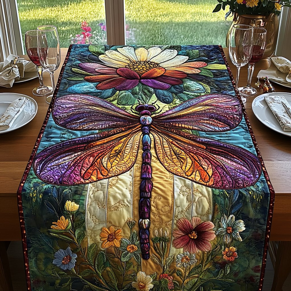 Enchanted Flight Table Runner - Made to Order TABLE928