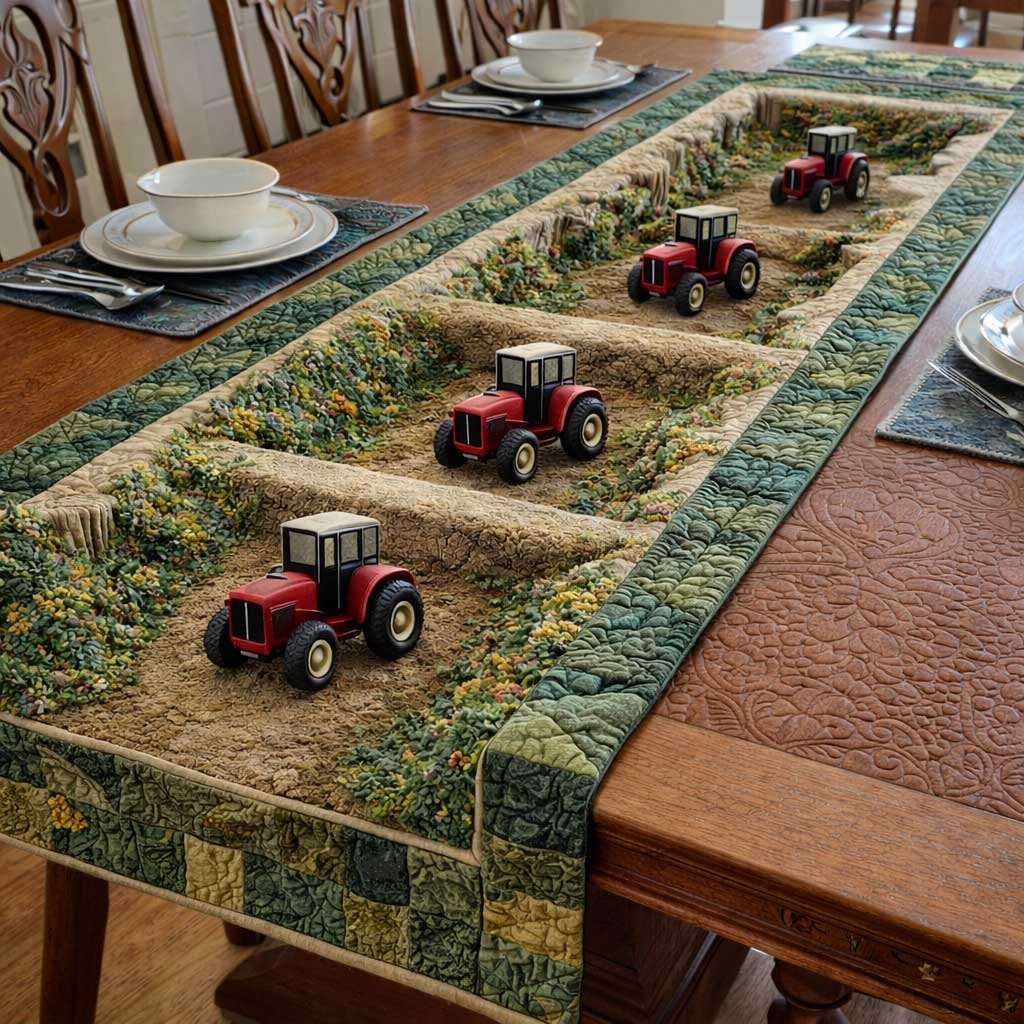 Farm Drive Table Runner - Made to Order TABLE928