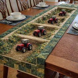 Farm Drive Table Runner - Made to Order TABLE928