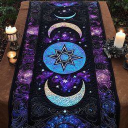 Enchanted Lunar Star Table Runner - Made to Order TABLE928