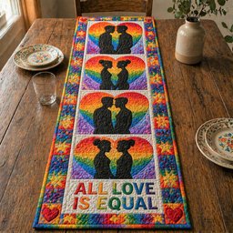 Equal Love Table Runner - Made to Order TABLE928