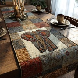Enchanted Elephant Table Runner - Made to Order TABLE928