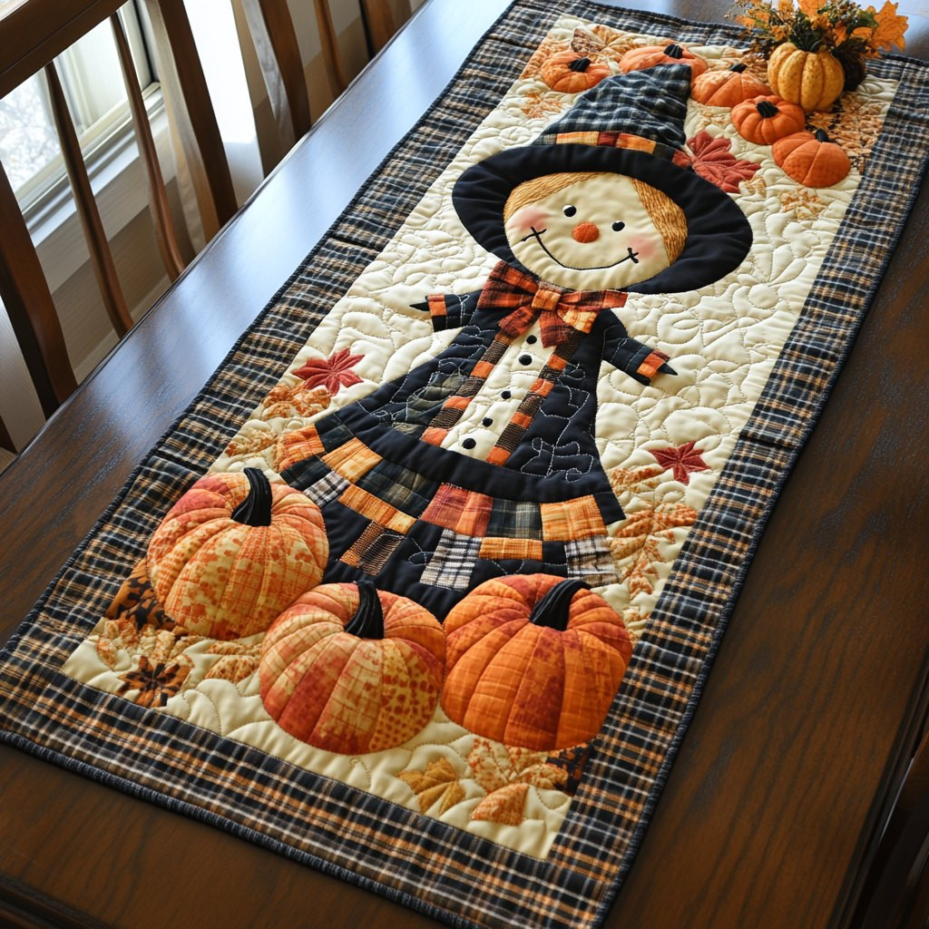 Fall Scarecrow Table Runner - Made to Order TABLE928