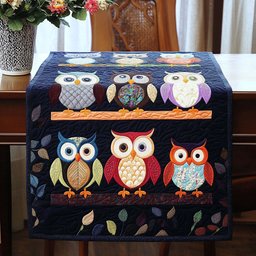 Enchanted Owl Haven Table Runner - Made to Order TABLE928