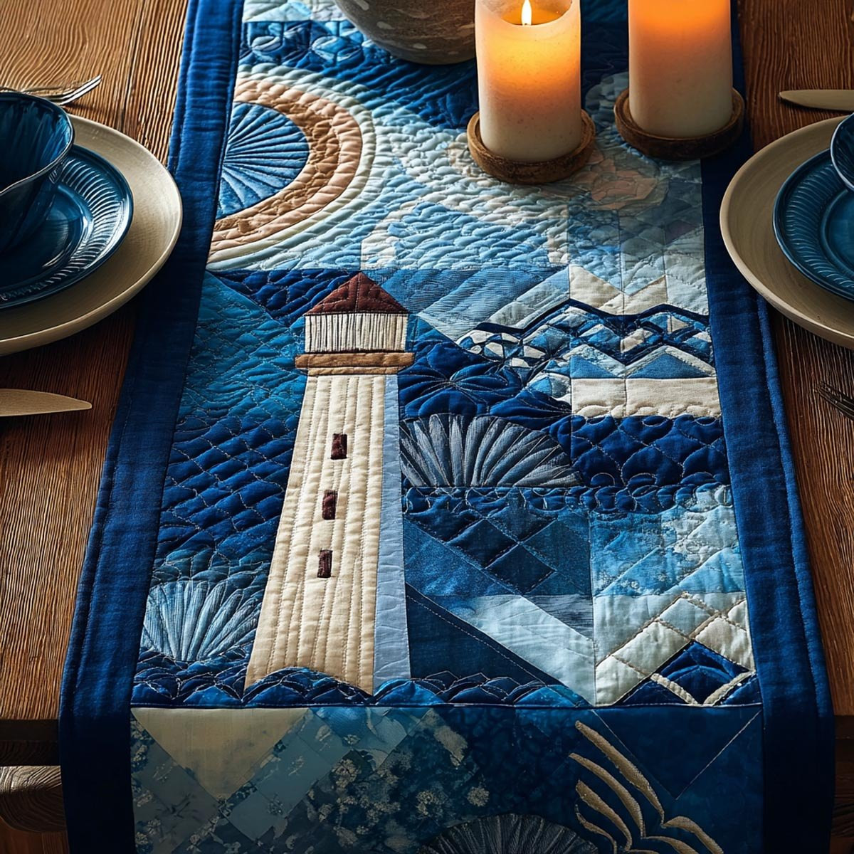 Faithful Beacon Table Runner - Made to Order TABLE928