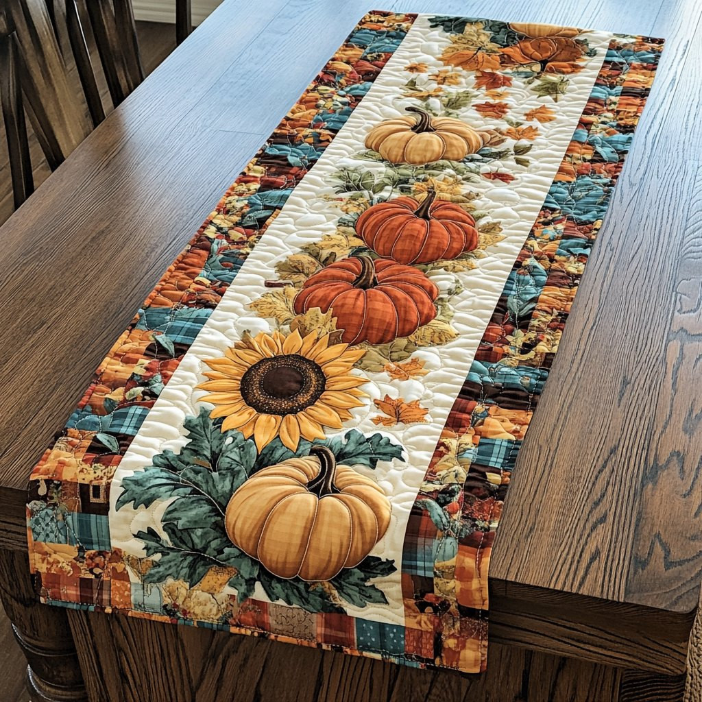 Fall Harmony Awaits Table Runner - Made to Order TABLE928