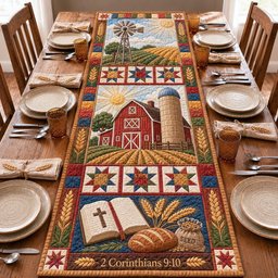 Farm Faith Table Runner - Made to Order TABLE928