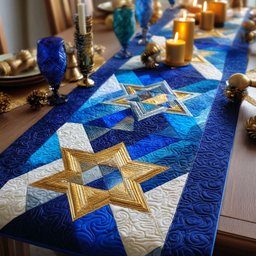 Faithful Star Table Runner - Made to Order TABLE928