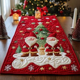 Evergreen Delight Table Runner - Made to Order TABLE928