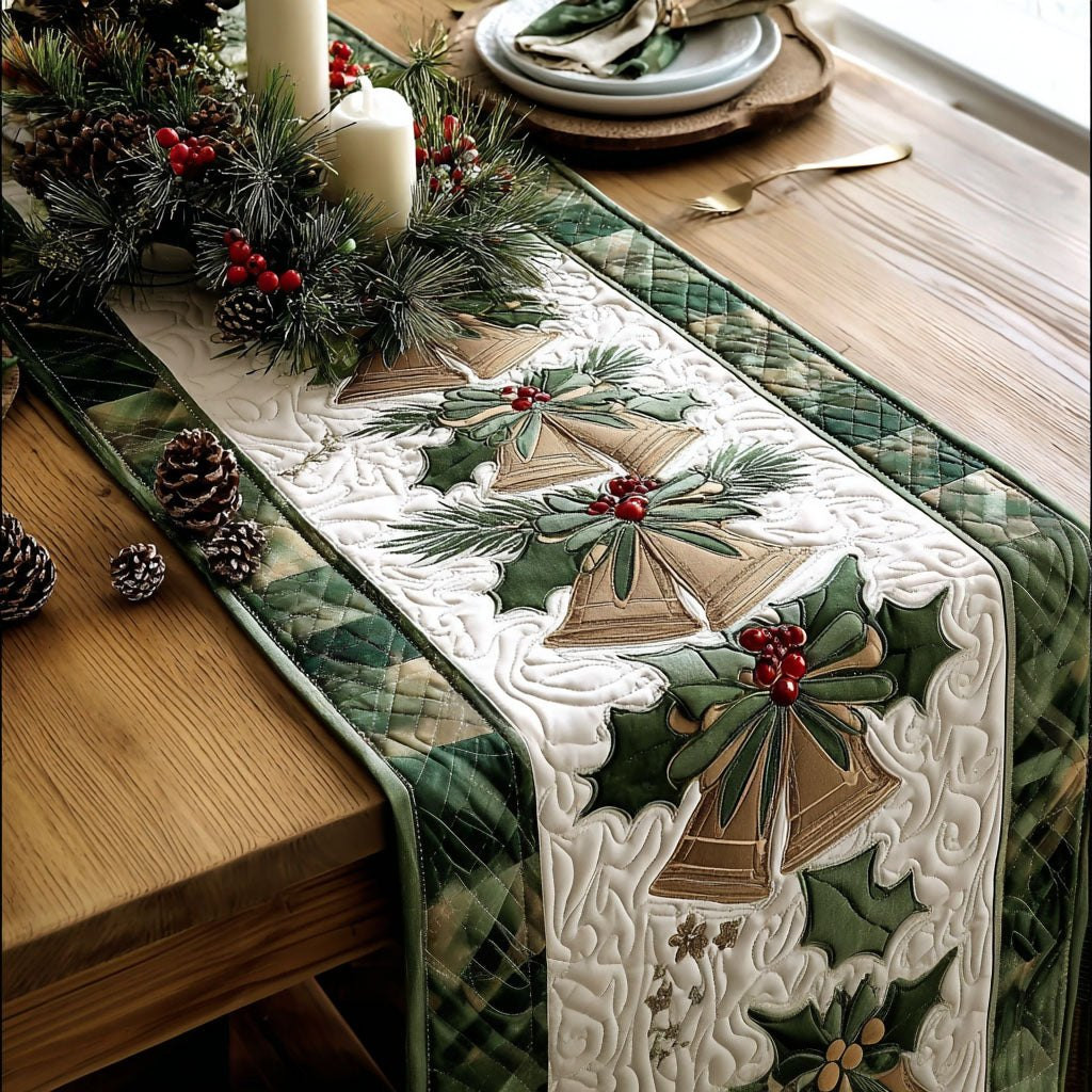 Evergreen Symphony Table Runner - Made to Order TABLE928