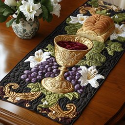 Faithful Gathering Table Runner - Made to Order TABLE928