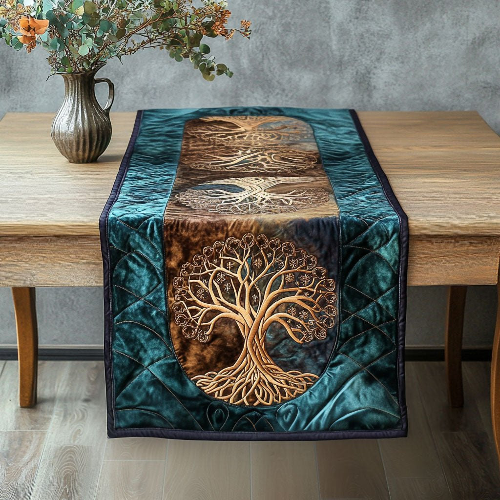 Enchanted Bronze Tree Table Runner - Made to Order TABLE928