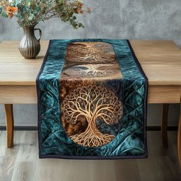 Enchanted Bronze Tree Table Runner - Made to Order TABLE928