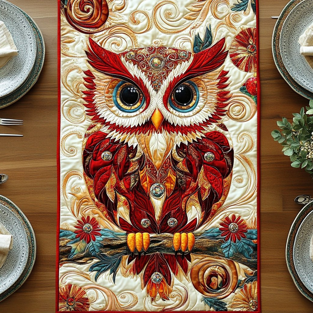 Ethereal Owl Table Runner - Made to Order TABLE928