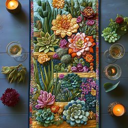 Evergreen Dunes Table Runner - Made to Order TABLE928