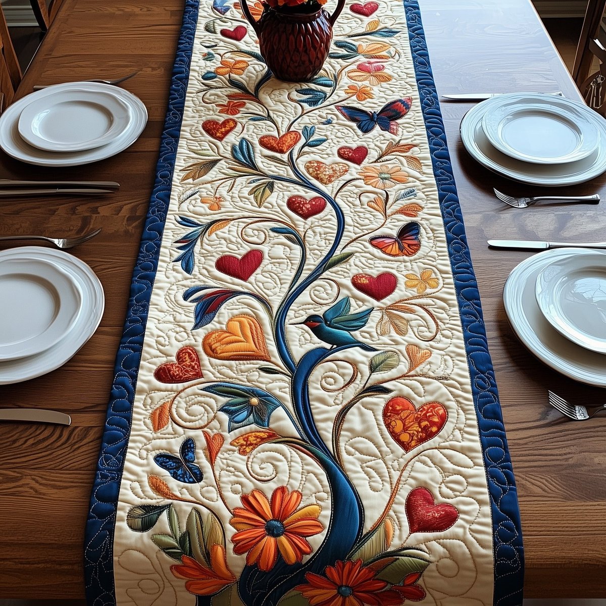 Everlasting Love Tree Table Runner - Made to Order TABLE928