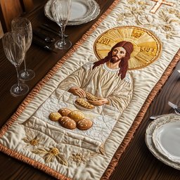 Faith Crafted Table Runner - Made to Order TABLE928