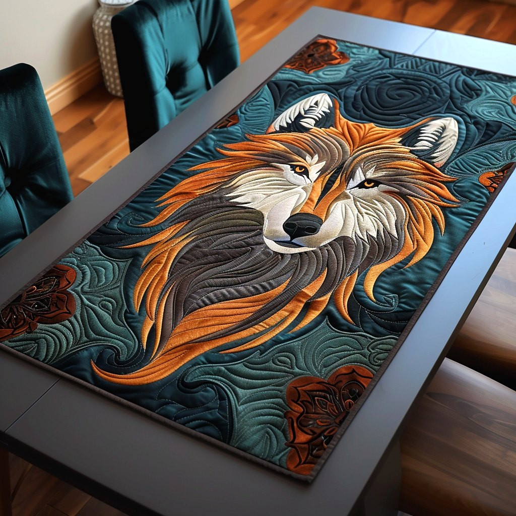 Ethereal Wolf Table Runner - Made to Order TABLE928