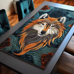 Ethereal Wolf Table Runner - Made to Order TABLE928
