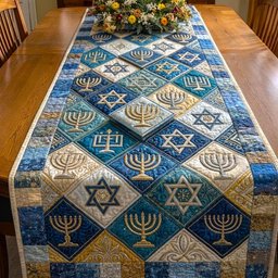 Faith Star Table Runner - Made to Order TABLE928