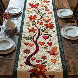 Eternal Heartwood Table Runner - Made to Order TABLE928