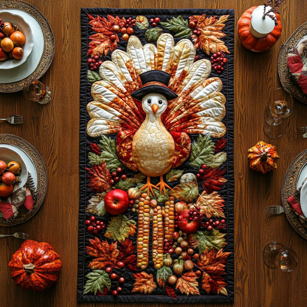 Fall Plumage Table Runner - Made to Order TABLE928