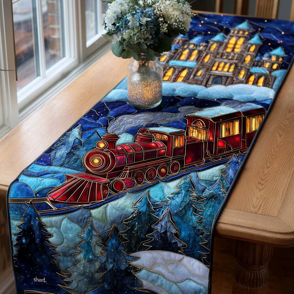 Enchanted Holiday Rail Table Runner - Made to Order TABLE928