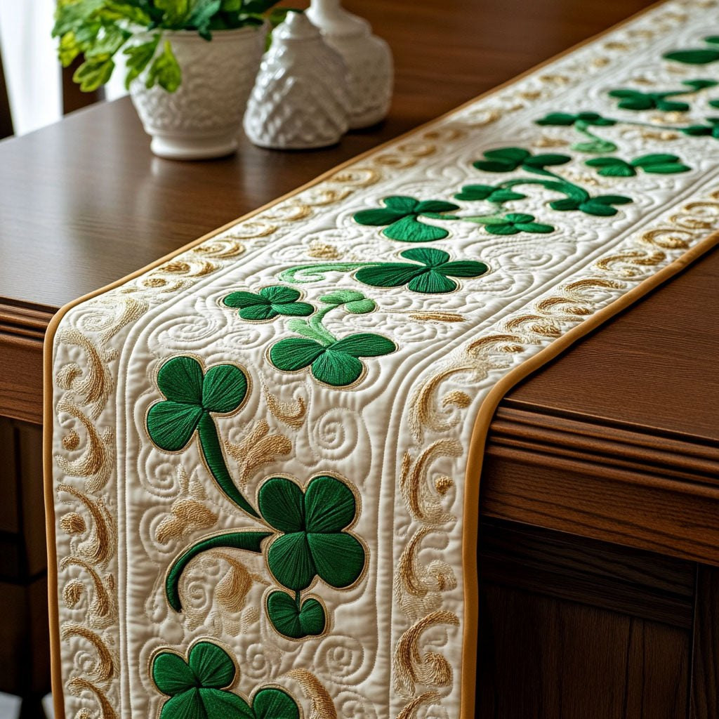 Emerald Whimsy Table Runner - Made to Order TABLE928
