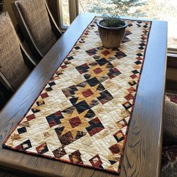 Echoing Patterns Table Runner - Made to Order TABLE928