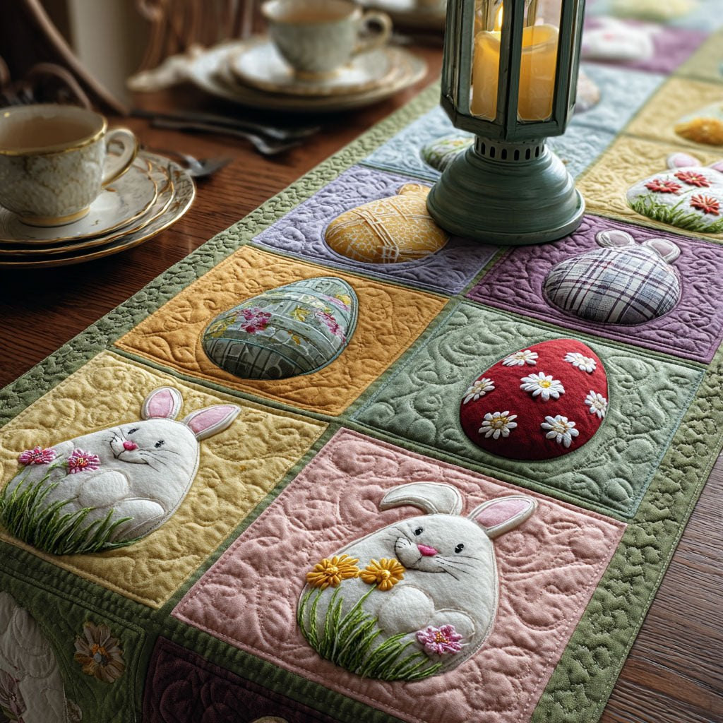 Egg Hunt Garden Table Runner - Made to Order TABLE928