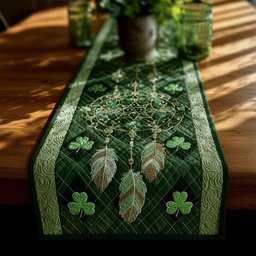 Emerald Dreamline Table Runner - Made to Order TABLE928