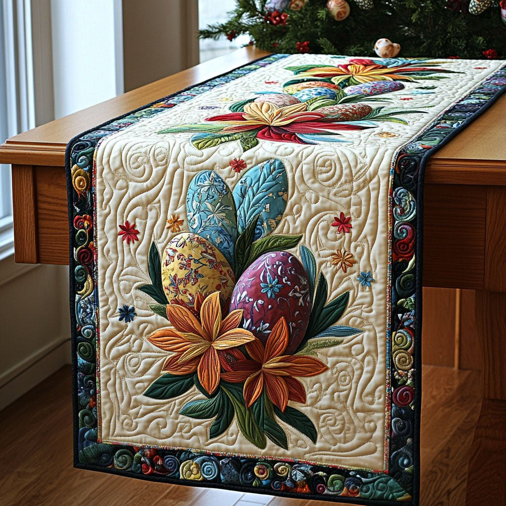 Egg Cellent Blooms Table Runner - Made to Order TABLE928