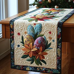 Egg Cellent Blooms Table Runner - Made to Order TABLE928