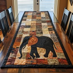 Elephant Grandeur Table Runner - Made to Order TABLE928